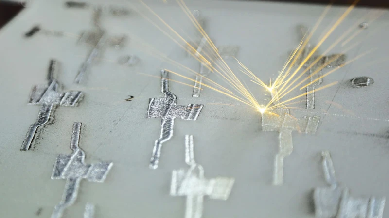 Additive manu­facturing: Printing a compo­nent, layer by layer