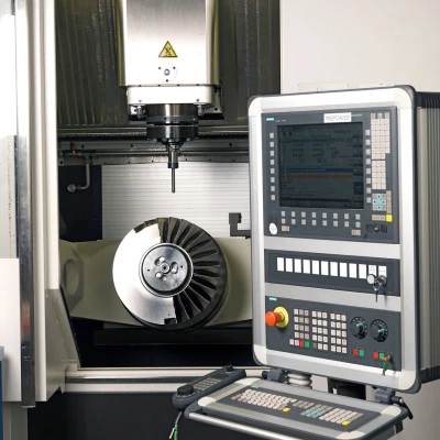**Snapshot:** Good to see how this blisk is milled out of a single workpiece.