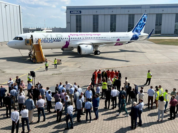 A321XLR maiden flight:
