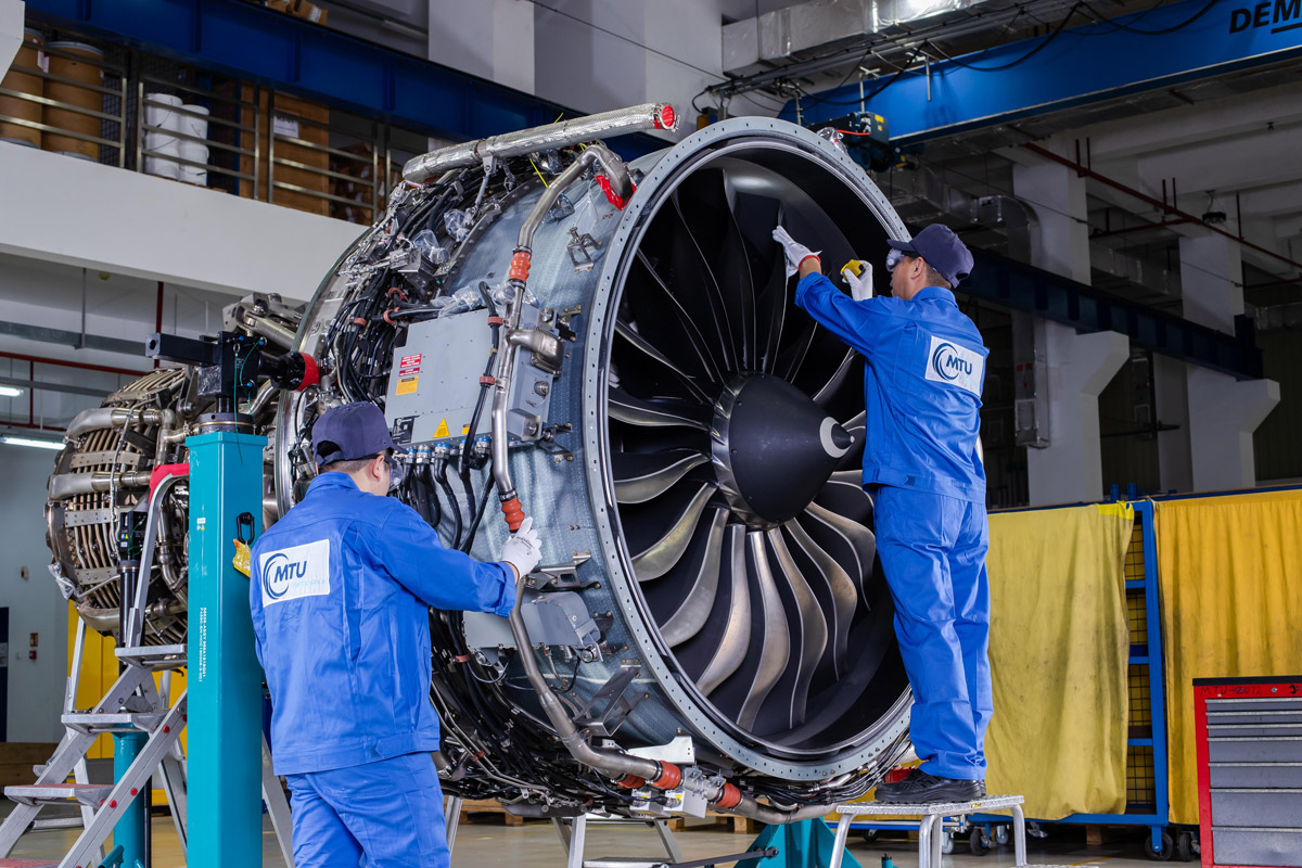 Der Weltklasse-MRO-Shop Der MTU Maintenance Zhuhai Wächst Weiter | MTU ...