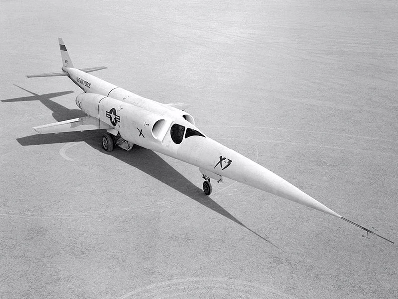 X-3 Stiletto (maiden flight 1952)