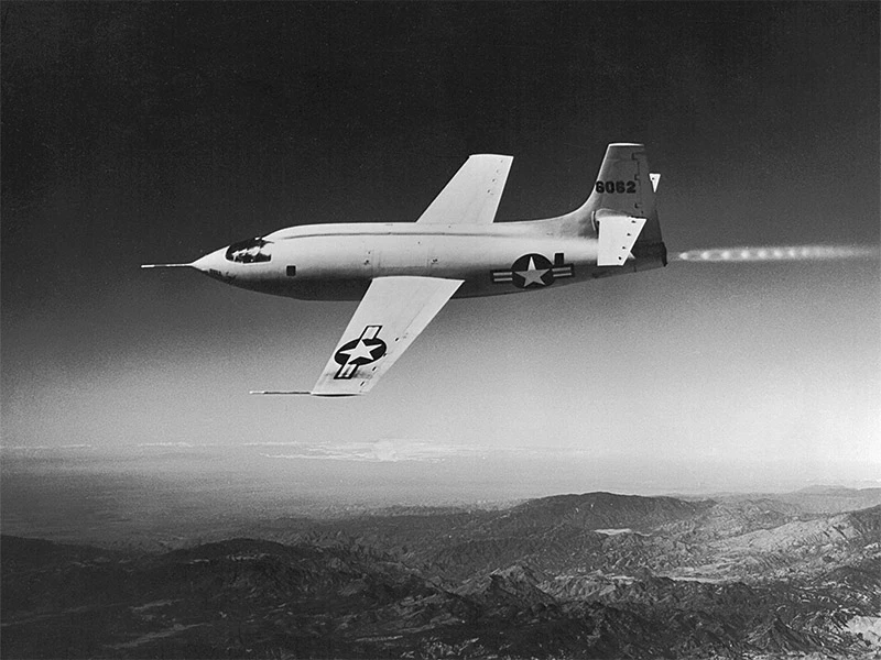 X-1 (maiden flight 1946)