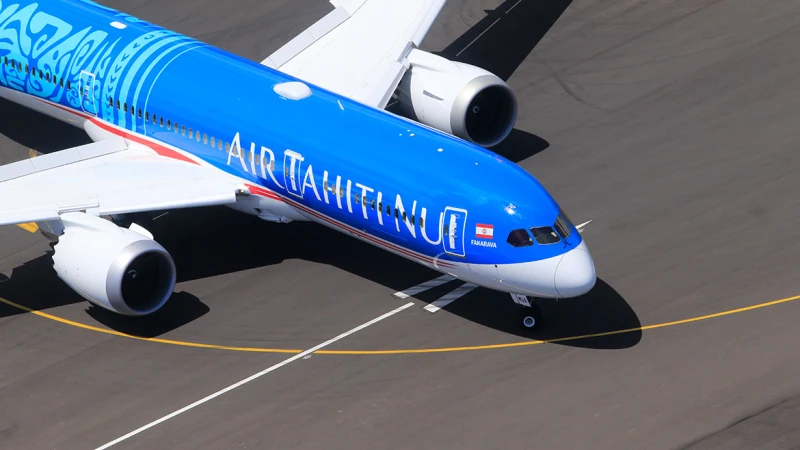 Dreamliner to a dream destination: Tahiti in the South Pacific