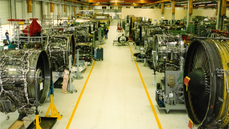 Instandhaltung gestern und heute bei der MTU Maintenance