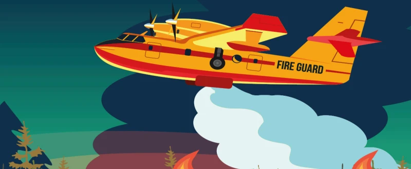 Firefighting aircraft and helicopters: The flying fire brigade