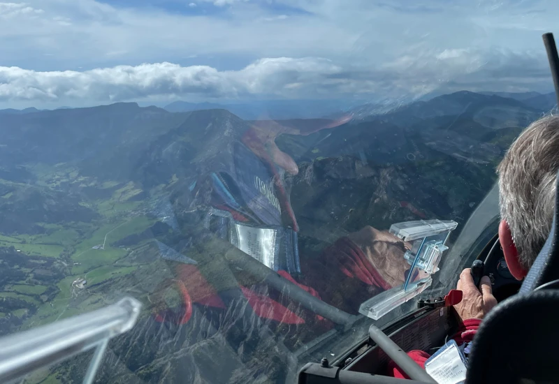 Mit dem Segelflugzeug auf Rekordjagd
