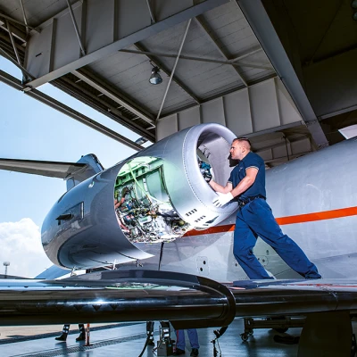 **Promising market:** MTU plans to triple its revenue in the business jet sector in the next ten years.
