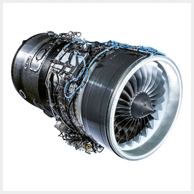 **PW800:** The PW800 is part of the PurePower® engine family from Pratt & Whitney. MTU Aero Engines holds a 15 percent work­share in the pro­gram.