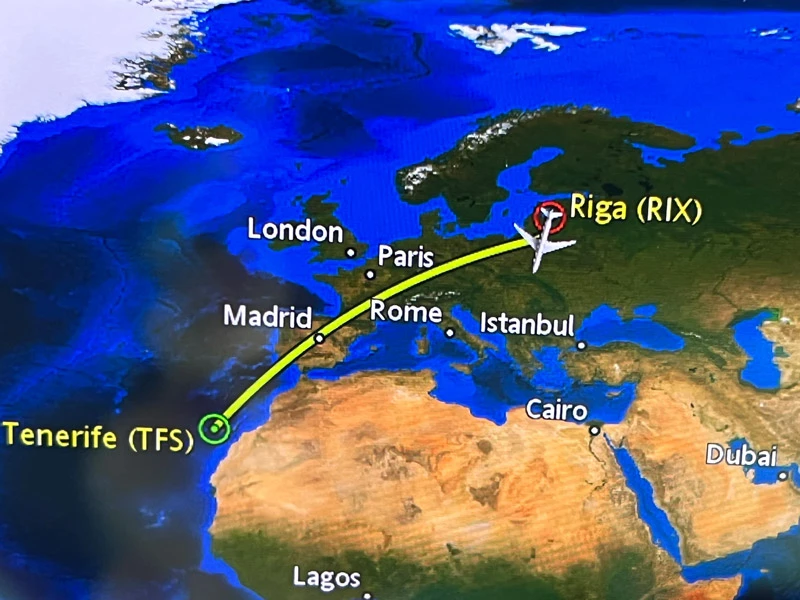 4,774 km, six hours and twelve minutes: