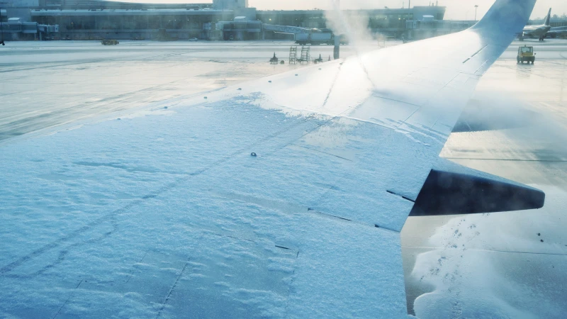 Deicing aircraft: Combatting frost with showers and lasers
