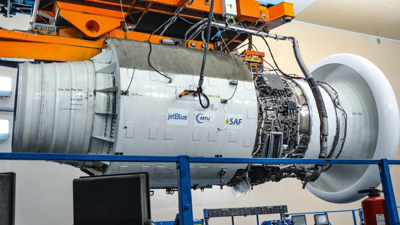 SAF on the test stand