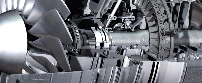 Wie funktioniert ein Turbojet-Triebwerk?