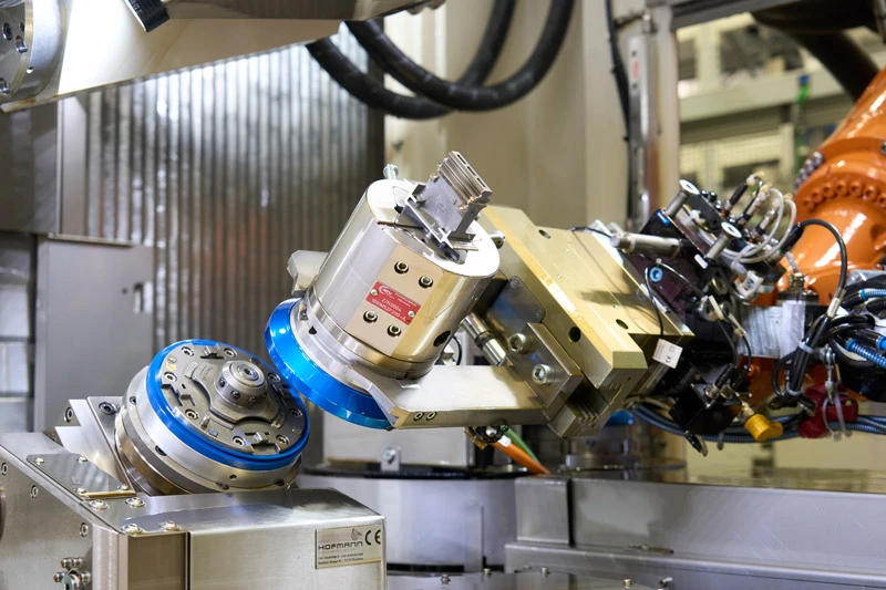 5. Transfer into the processing chamber: