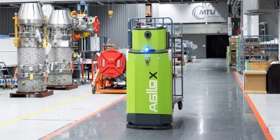 Efficient and highly integrated: Automated guided vehicle systems at MTU