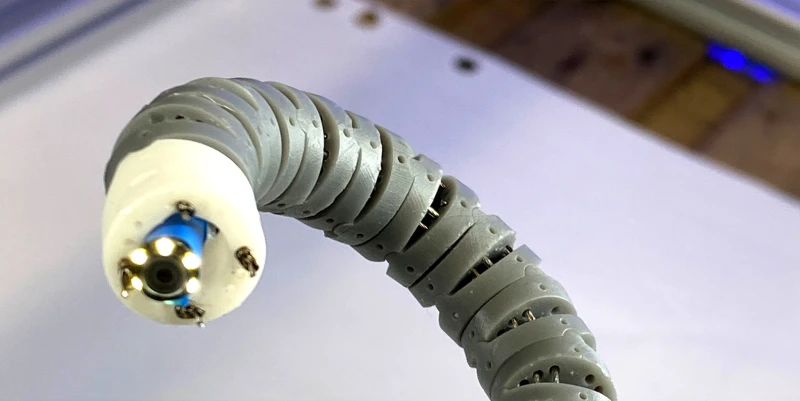 Ein Roboter für die Boroskopie