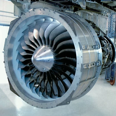 A predecessor of the later Pratt & Whitney GTF™ engine: the ATFI dem­on­strator. ATFI stands for Advanced Tech­nology Fan Integrator.