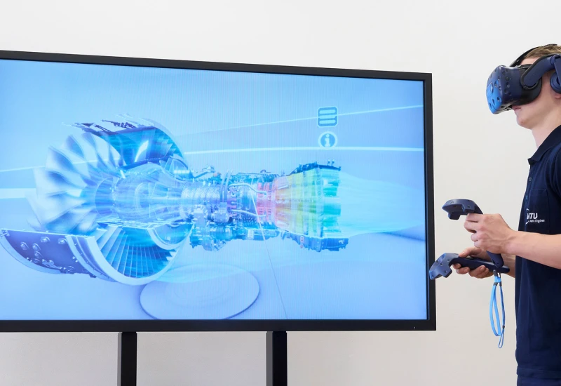 Im DigiLab macht die MTU digitale Innovationen erlebbar