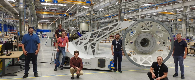 Innovative assembly system for the EME Aero MRO shop