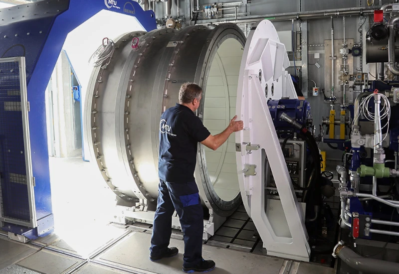 MTU mit neuem Hightech-Testzentrum für Triebwerksbauteile