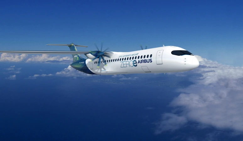 Wie Wasserstoffantriebe ins Flugzeug kommen