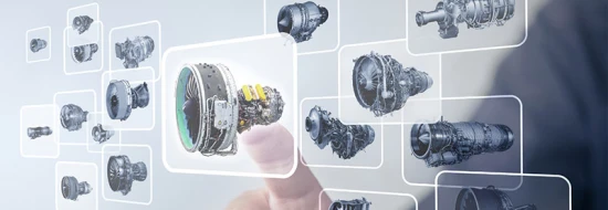 Commercial aircraft engines