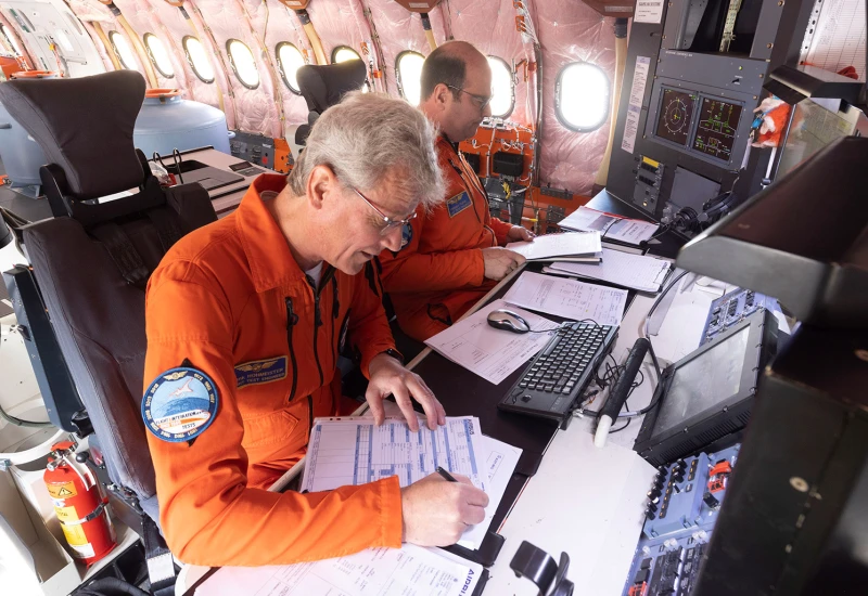 A flight test engineer works very close to the engine