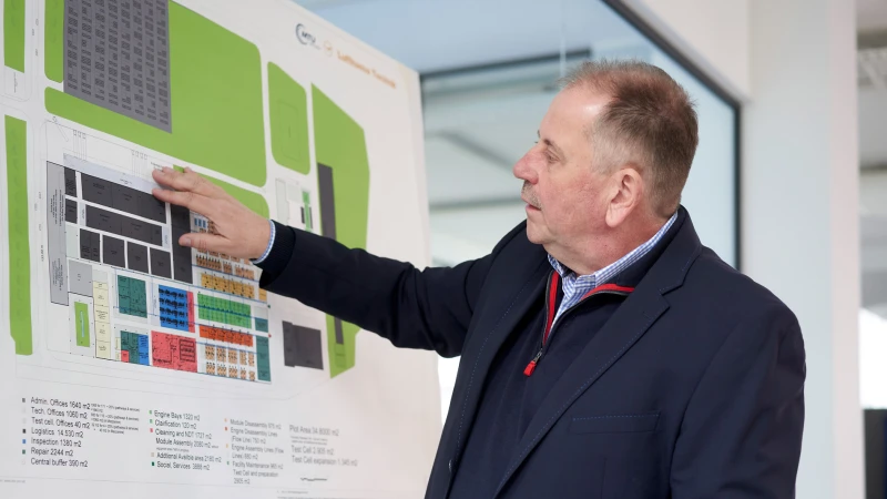 Für die MTU weltweit im Einsatz