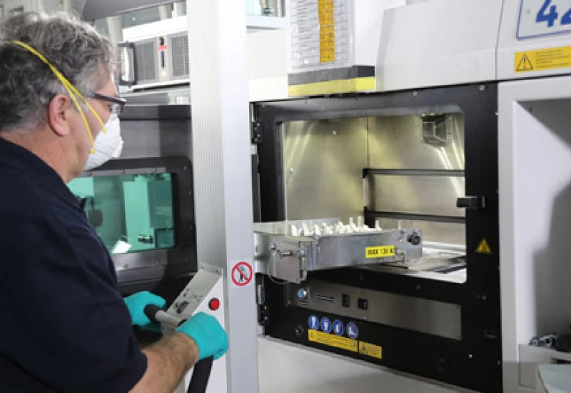 High-tech manufacturing process in use at MTU: Additive manufacturing