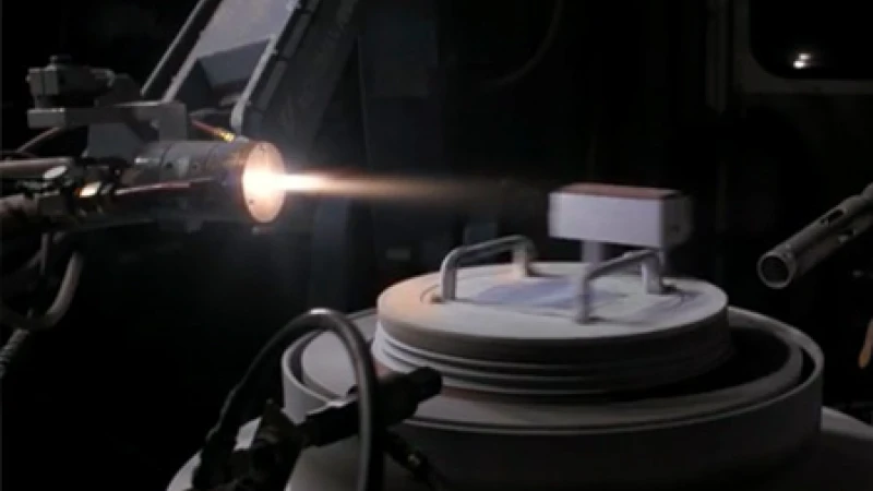 High-Tech Fertigungs­ver­fahren im Einsatz bei der MTU: Plasma­spritzen